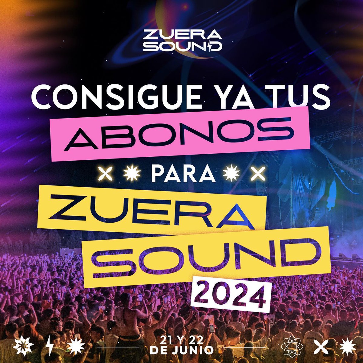 enterticket's tweet photo. 🔥El @ZueraSound se suma a la fiebre festivalera de 2024 y también arranca hoy el curso por todo lo alto.

En nuestra web ya puedes conseguir tus entradas para uno de los festivales que mas van a dar que hablar en la #rutafestivalera2024

🎟️: https://t.co/c2w2k1ZRlf https://t.co/6z8TprB53T