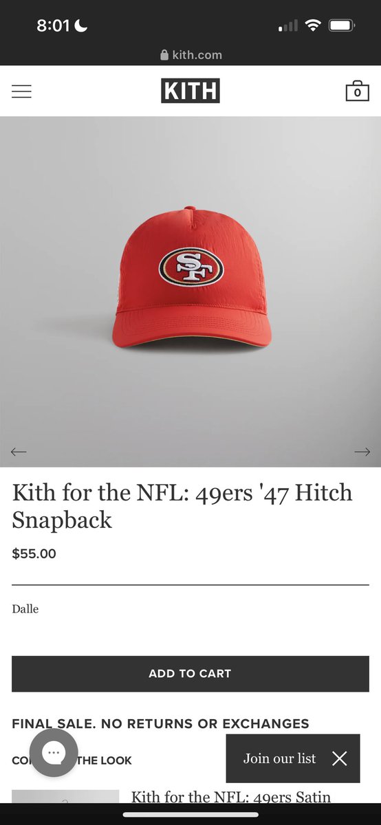 ___lys's tweet photo. WTB KITH NFL - 49ers tee size M &amp; XL and 49ers Snapback https://t.co/AuptXS9ZEB
