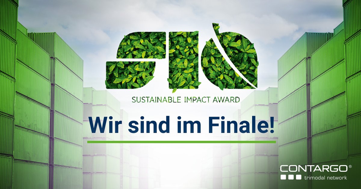 Wir sind stolz, zu den drei Finalisten des "Sustainable Impact Award" zu gehören. Es freut uns außerordentlich, dass unsere Pionierarbeit von der Jury gewürdigt wurde.
 
 Wir blicken mit großer Spannung auf die Verkündung am 9. Oktober. Daumen drücken! 👍