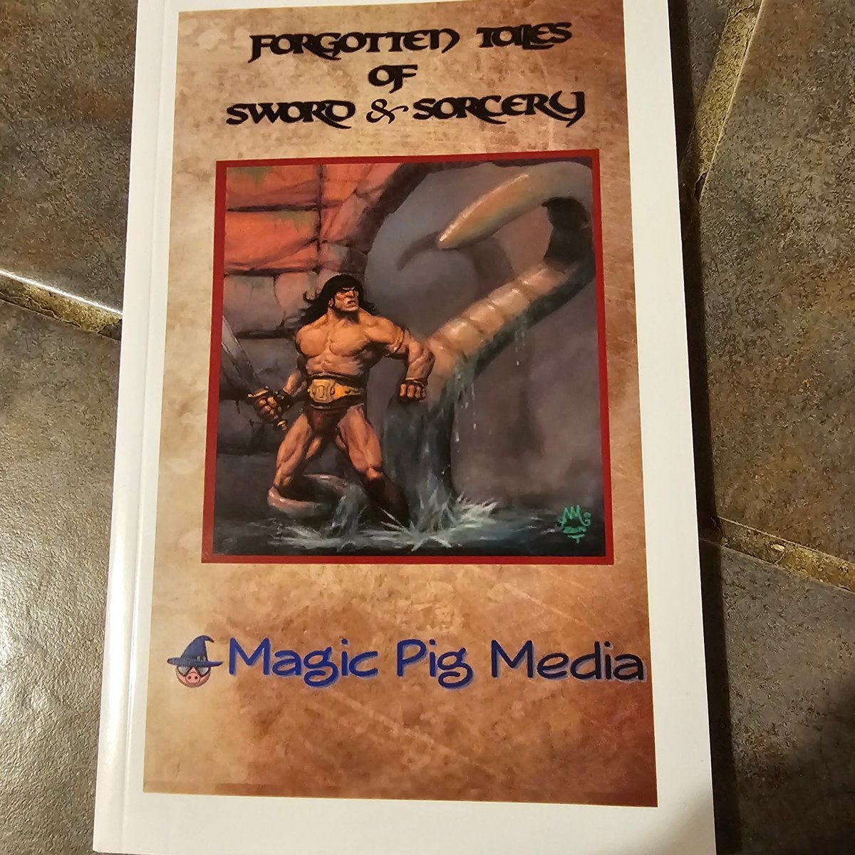 #osr #ttrpg #indierpg
While not directly related Conan, in honor of #cimmerianseptember I've decided to give away this first print of Forgotten Tales of Sword &amp; Sorcery.

Like, comment and retweet for a chance to win

U.S residents only