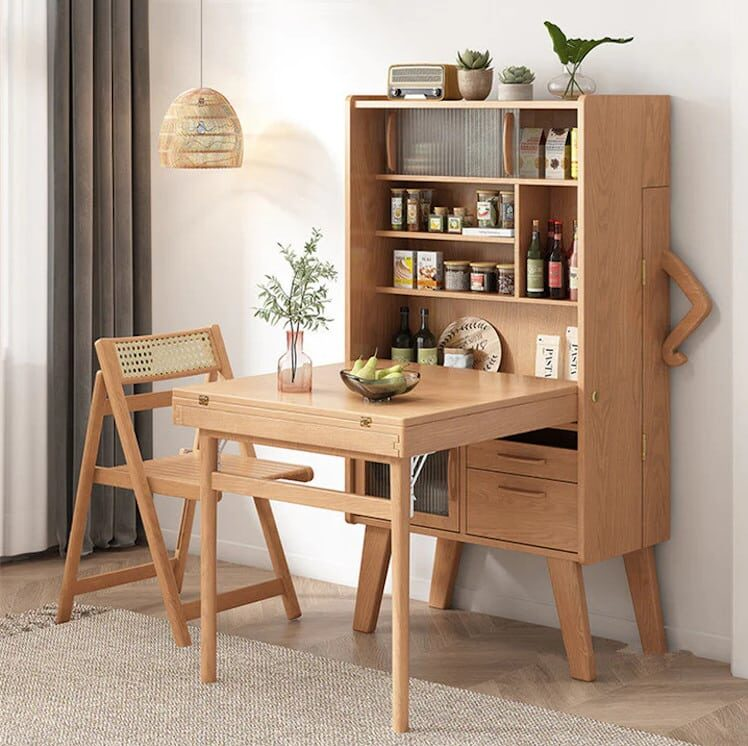 kotecinho's tweet photo. Cartoon-Faced, Space-Saving Sideboard https://t.co/60YINYUACn