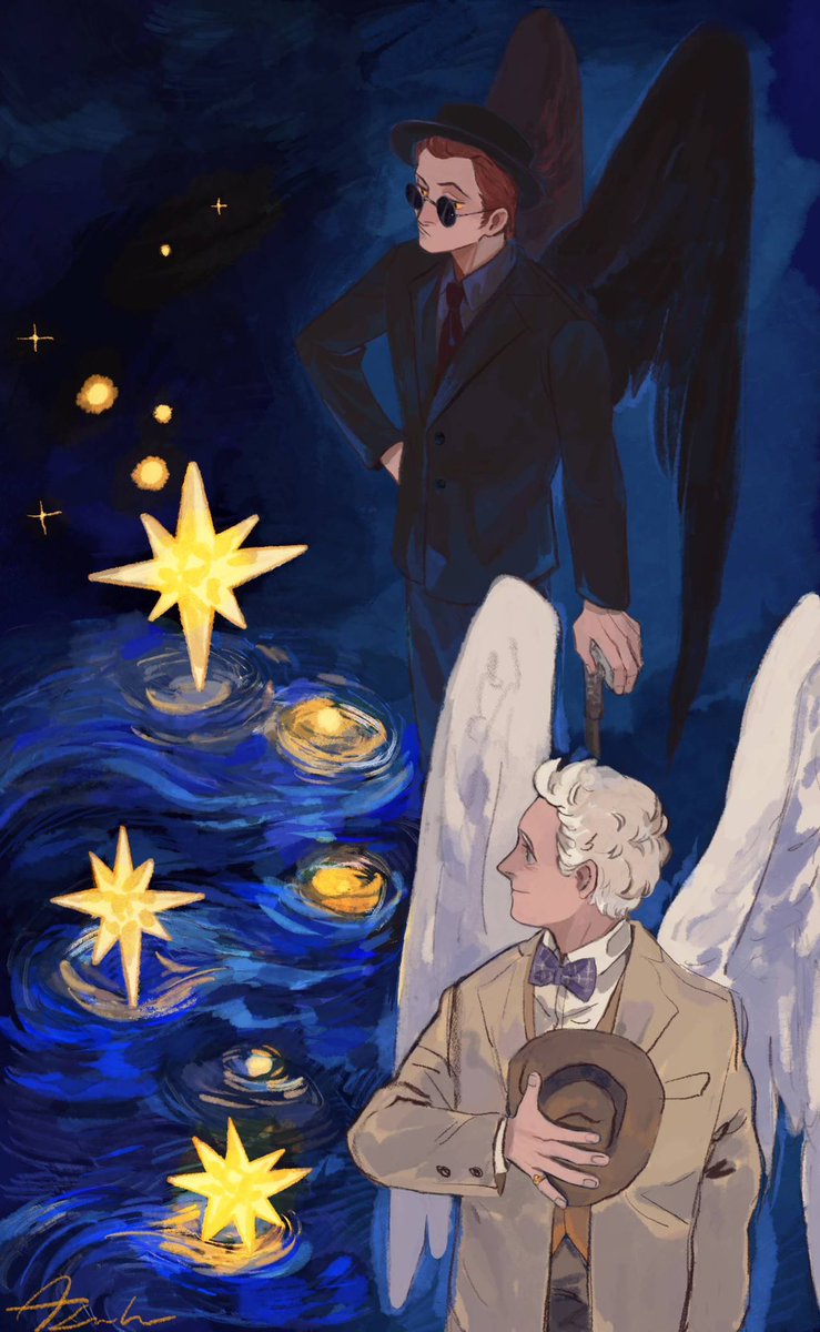 星月夜✨🌟🔷
#GoodOmens2
