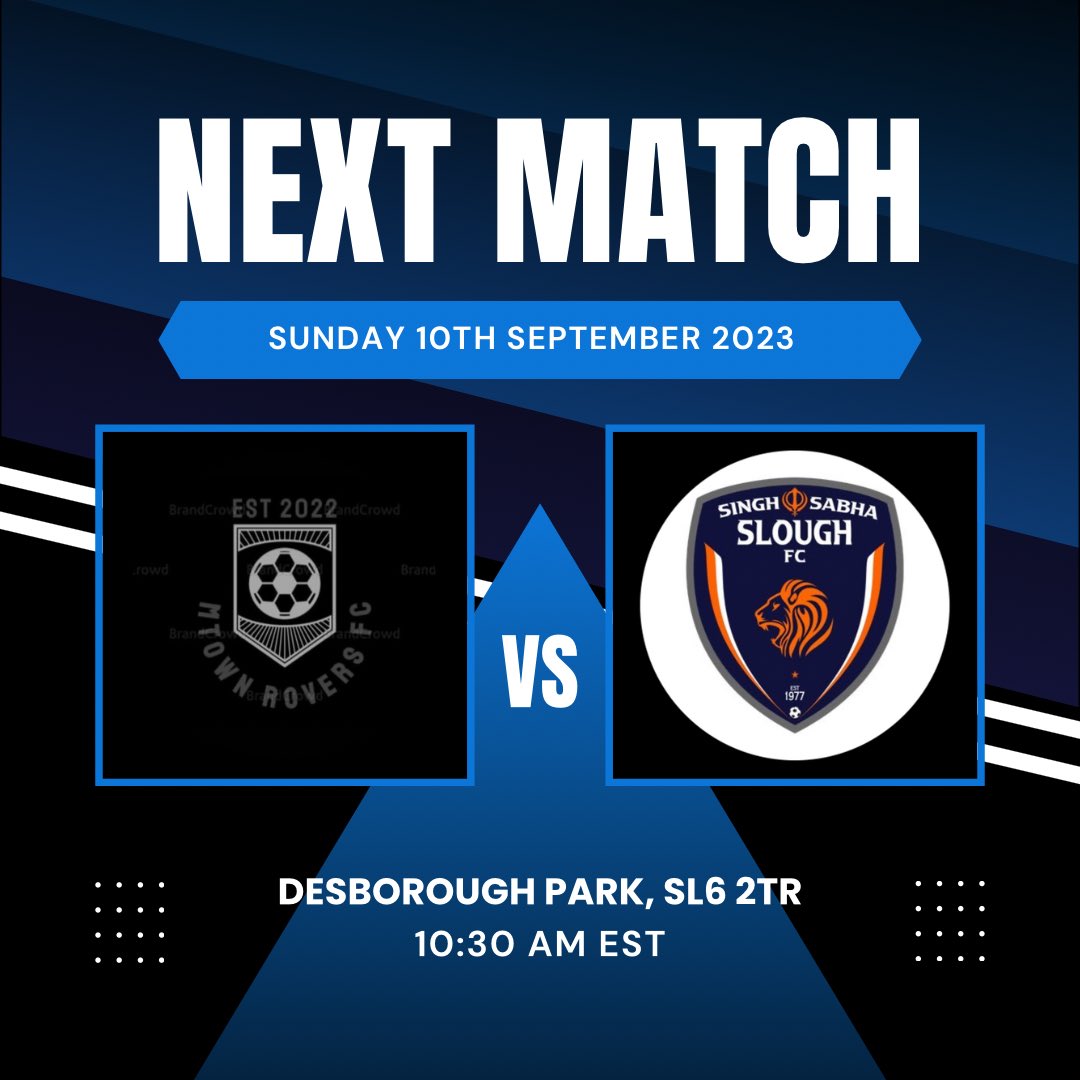 🚨 ⚽️ GAMEWEEK 1!!! ⚽️ 🚨 

The boys kick off their league campaign this weekend against @SabhaFc at the fortress!!!

Get down and show your support on what is gonna be a scorcher 🥵

UPTHEROVERSSSSSS 

💙🤍🖤