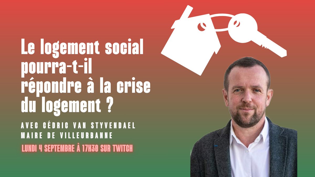 A_ecosocialiste's tweet photo. 🚨Nous sommes maintenant en direct avec @cvansty maire de Villeurbanne pour parler de la crise du logement !

Pour voir le live cliquez ici 👉 https://t.co/rVEjXoAxAg https://t.co/Vmb2fSl7zB