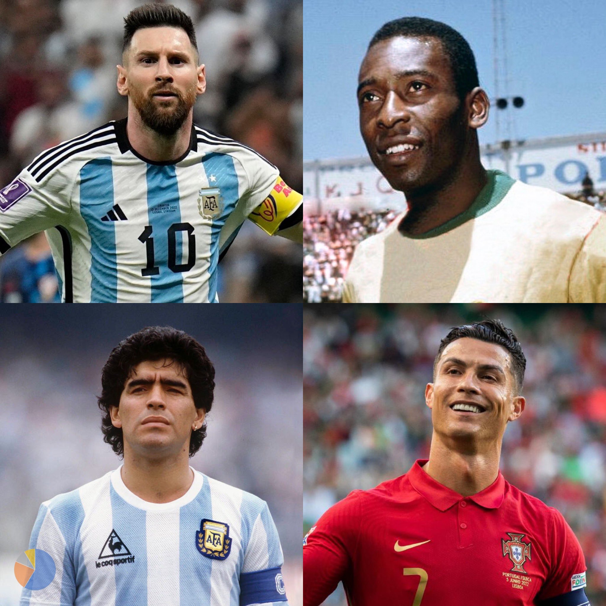 TOP 5 Best Football Players Of All Time 