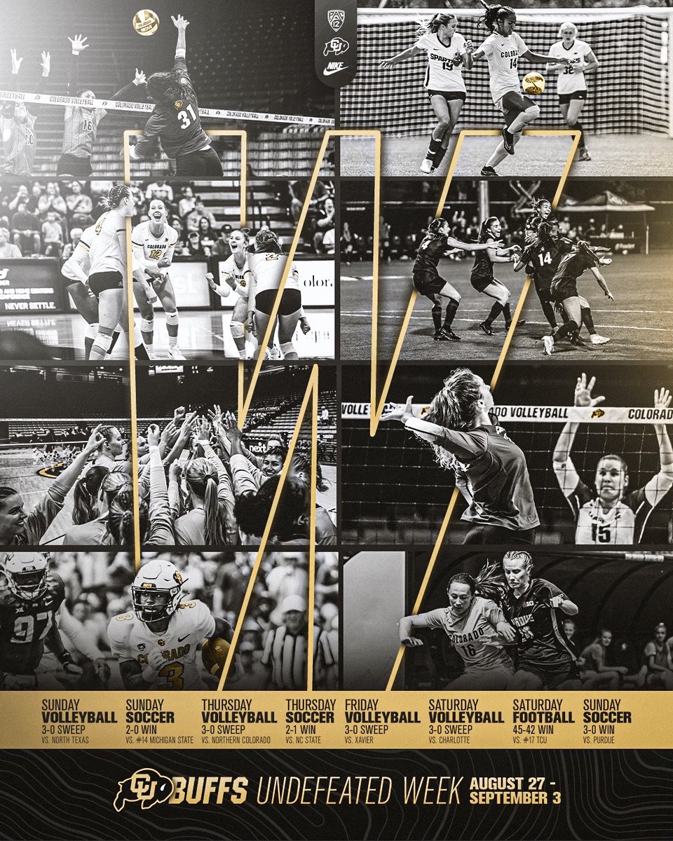 A week of Ws 🦬

#GoBuffs