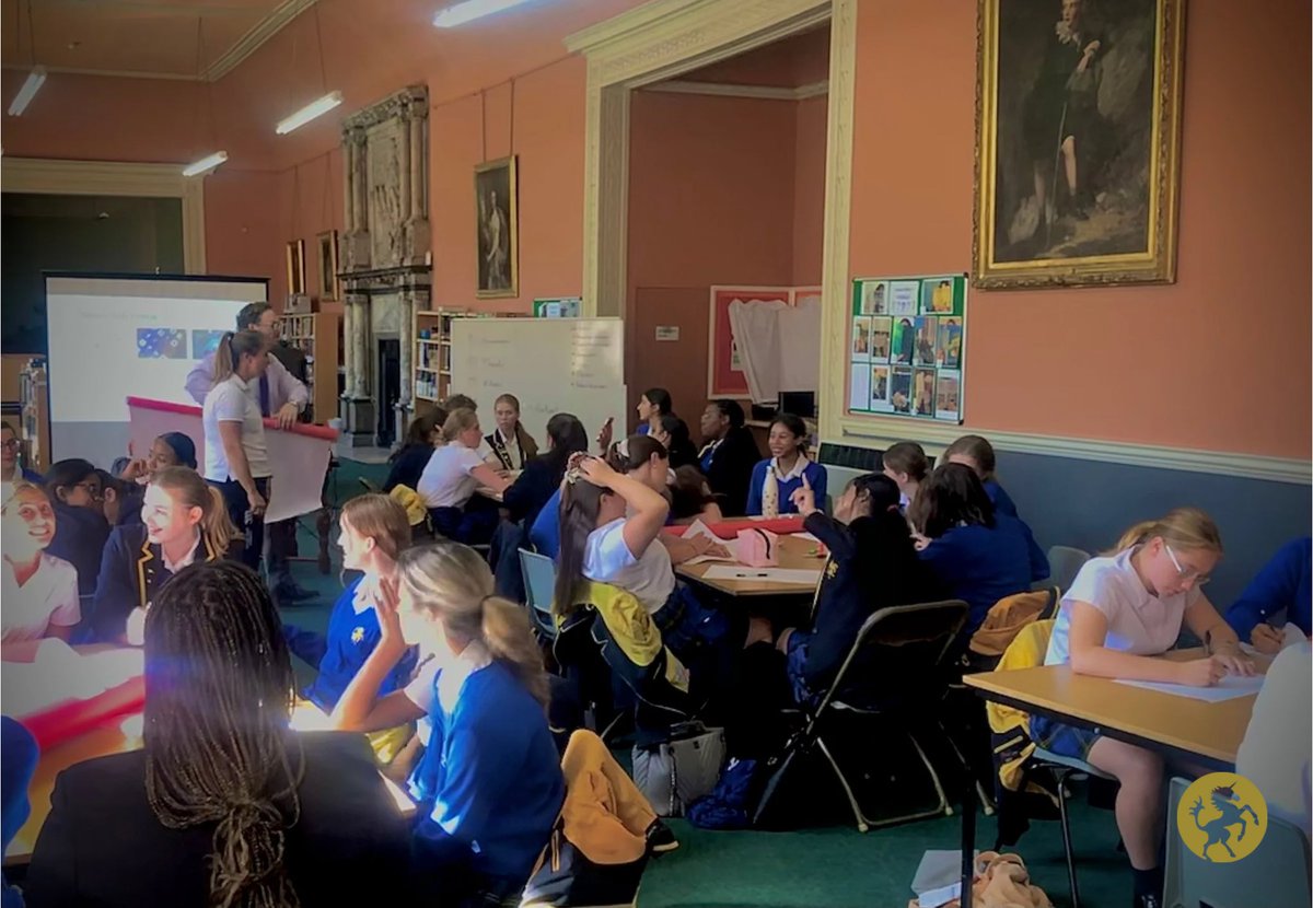 CobhamHall's tweet photo. We were delighted to welcome all of our students and staff back on site today to kickstart the autumn term🍂

It was great to see everyone get involved on the first day of term, and look forward to the rest of the academic year!

#cobhamhall #backtoschool2023 https://t.co/k4F1aVLZmw