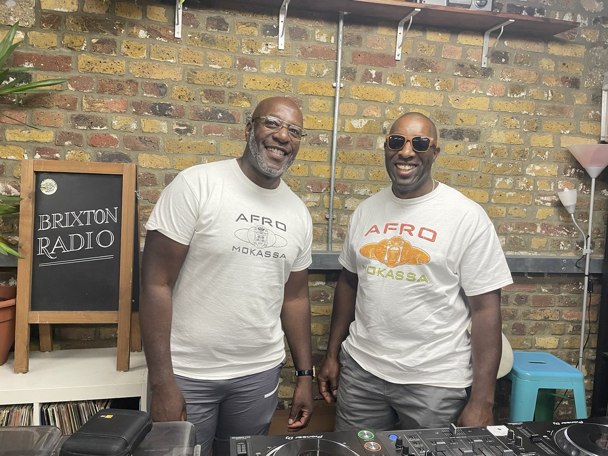 AfroMokassa's tweet photo. Afro Mokassa takeover on Brixton Radio.
Big thanks to Nicão Nic for inviting us on his show. https://t.co/LWqV01qd0W https://t.co/YKqo3osOWp
