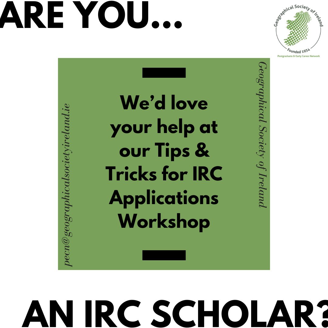 GSI_PECN's tweet photo. We're looking forward to hosting a some helpful workshops this month...

To do this, we're on the hunt for IRC Postgraduate Scholars and/or post-viva PhD researchers who'd like to share their insights - please DM if you or someone you know might be interested 🙏 https://t.co/shZbfKu8bw