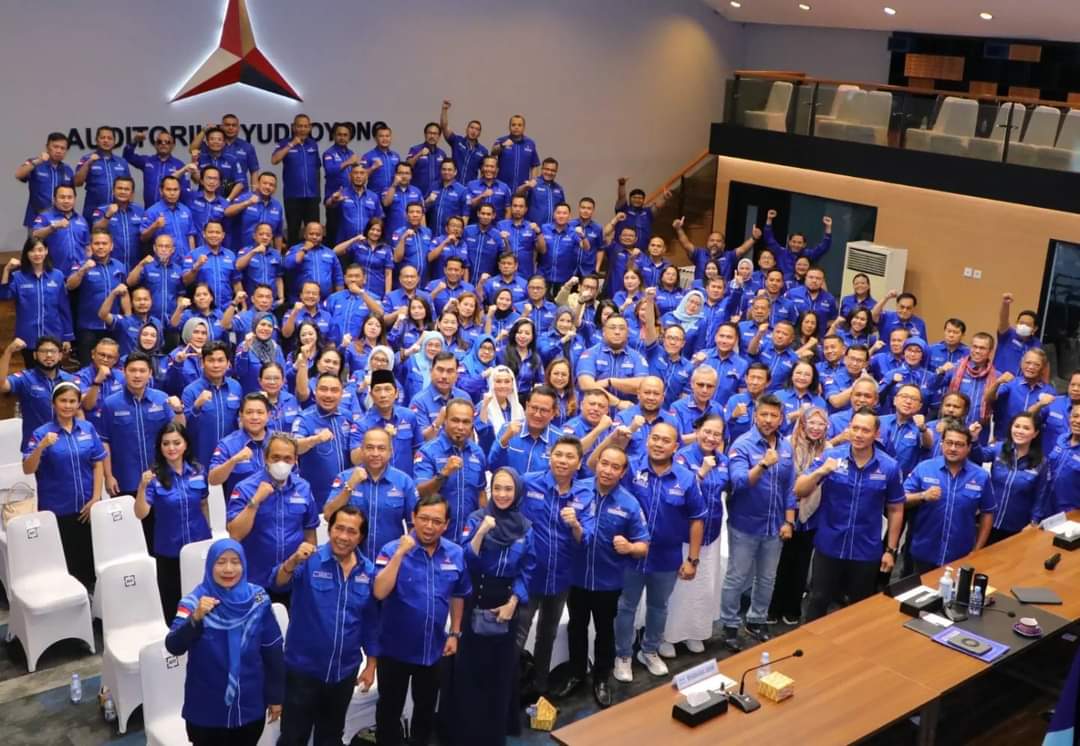 ErickKristama's tweet photo. Rapat pleno DPP Partai Demokrat  4 September 2023 https://t.co/Bxd7rZI5mX