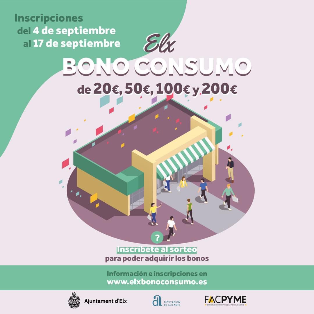 ‼️ Ya puedes registrarte en la nueva edición de Elx Bono Consumo hasta el 17 de septiembre. Consulta toda la información sobre su nuevo funcionamiento y apúntate aquí 👉🏻elxbonoconsumo.es
<a href="/ajuntamentelx/">Ayuntamiento de Elche - Ajuntament d'Elx</a>