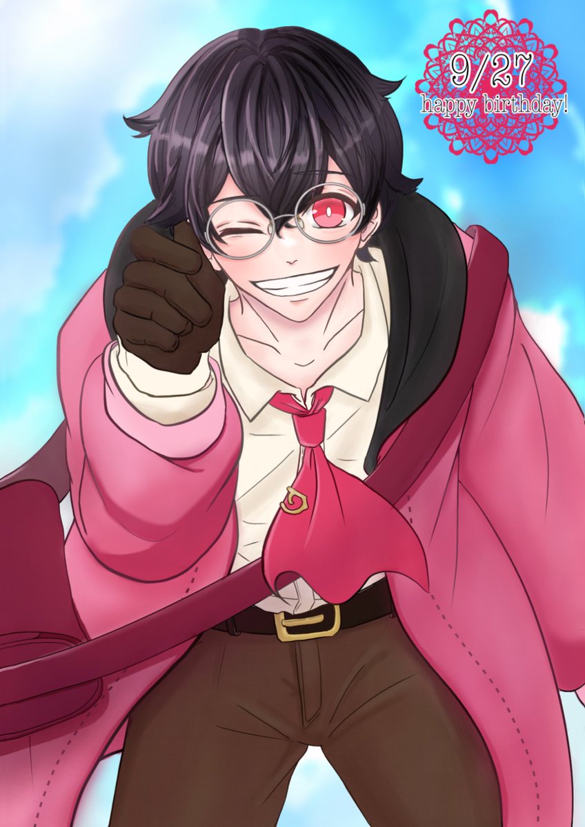 _tibata_'s tweet photo. #メガネ誕生祭2023
#さふぁりあーと
おめでとうございます！🐰✨ https://t.co/v41xummIKE
