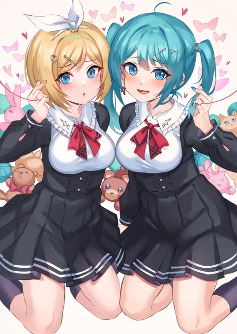 #初音ミク #鏡音リン 運命の・・・二人!? 