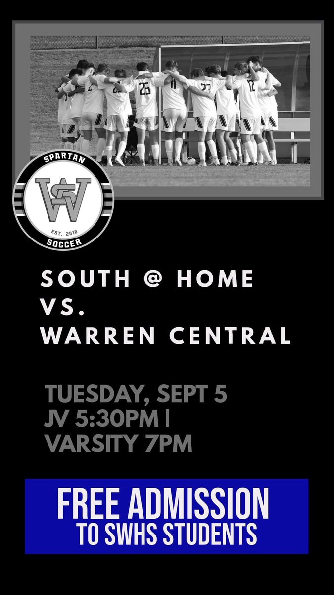 HeatherByers35's tweet photo. Come support the boys ⚽️ @Spartans_Soccer https://t.co/DSYfqa8Kxw