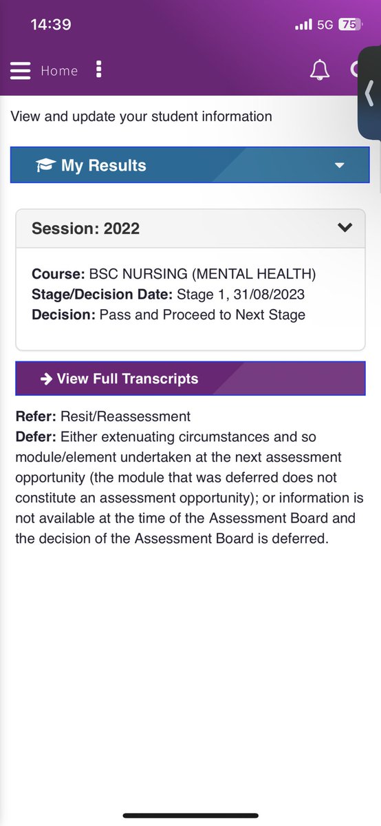 It may have taken me 3 years to complete 1st year but ivdd we finally done it and I’m now in 2nd year yay