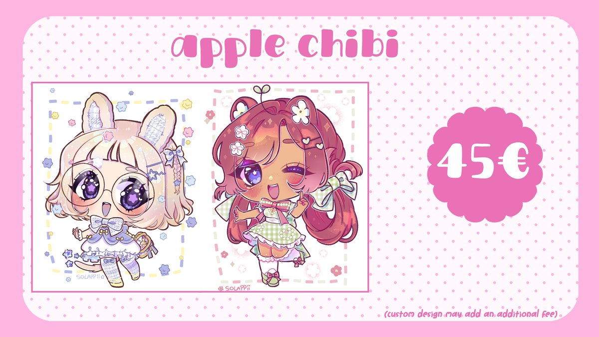 [CHEAP COMMISSIONS] 
(20-45€)

Hi ! As i couldn't really take new comms last month due to me resting from a bad mental episode, i need to bounce back bc i need to eat! ;v; 

I'm opening a bunch of low budget comms♥ 

I take orders from DM or Vgen ! 

RT appreciated