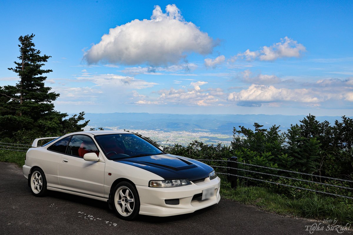 no07t_suzuki's tweet photo. 【今日のOneShot（夏休・福島旅）】
磐梯吾妻スカイライン x DC2［1］

全区間約29km、往復してきました！

※2023.8.28撮

#福島県 #磐梯吾妻スカイライン #日本の道100選 
#浄土平 #空 #雲 #山 
#honda #integra #ホンダ #インテグラ #dc2 #96spec #typeR #MUGEN #無限 https://t.co/sS3LvcKx8K