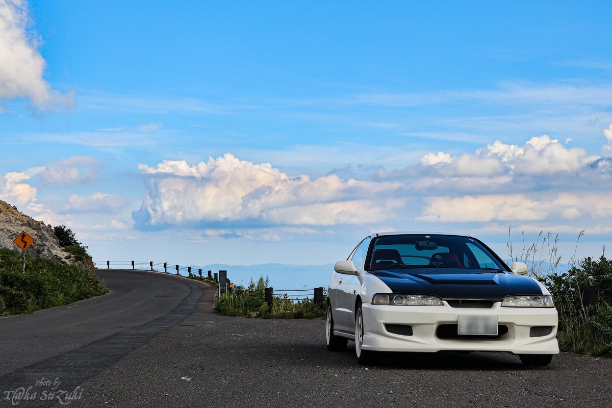 no07t_suzuki's tweet photo. 【今日のOneShot（夏休・福島旅）】
磐梯吾妻スカイライン x DC2［2］

全区間約29km、往復してきました！

※2023.8.28撮

#福島県 #磐梯吾妻スカイライン #日本の道100選 
#浄土平 #空 #雲 #山 
#honda #integra #ホンダ #インテグラ #dc2 #96spec #typeR #MUGEN #無限 https://t.co/f6trLmjEEJ