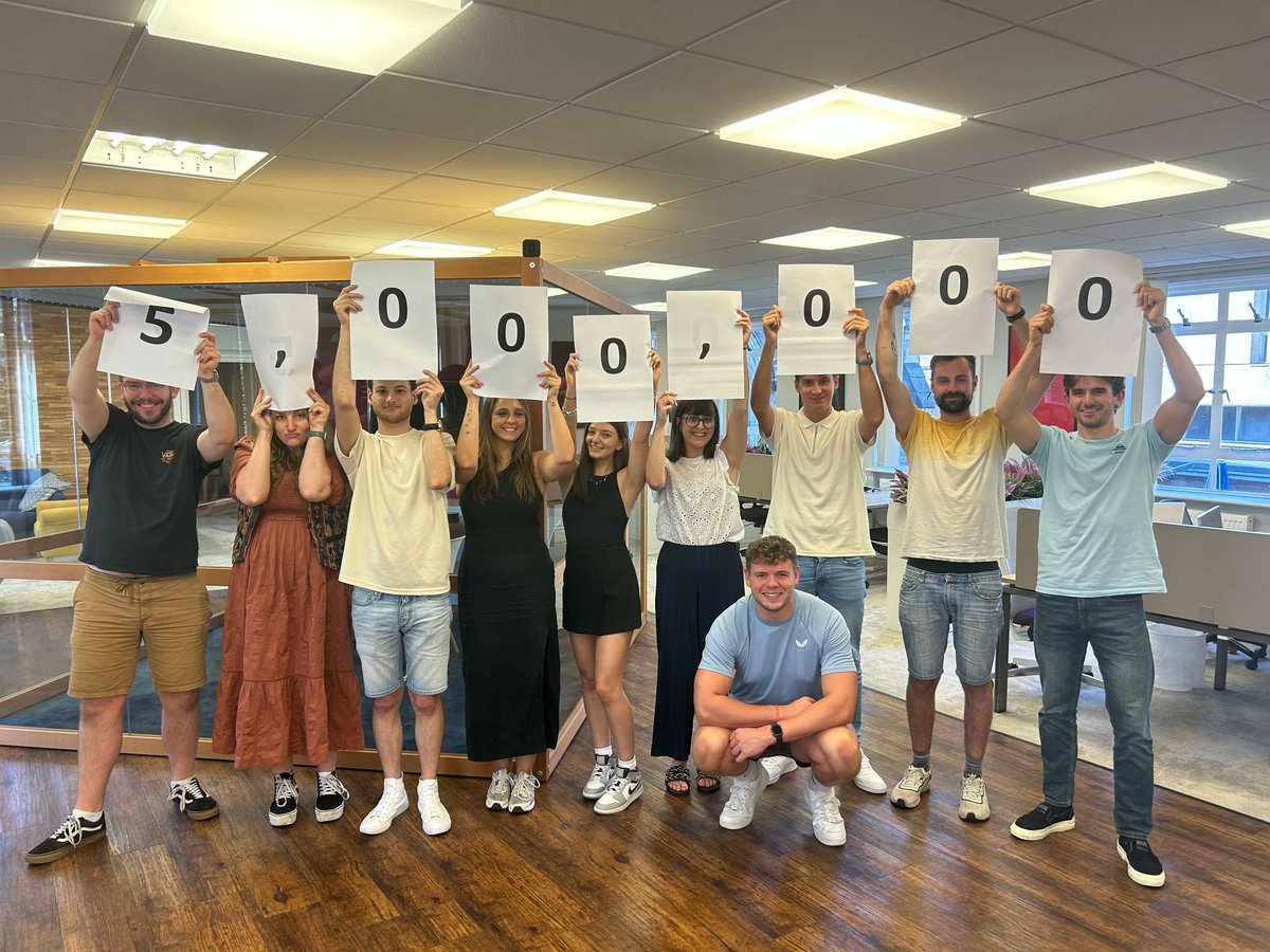 salienceuk's tweet photo. 5,000,000 steps for charity ✅ 

This month, a team of Saliencer’s are getting involved in ‘Move More September’ and raising funds for 2 amazing cancer charities, Jo’s Cervical Cancer Trust and Young Lives for Cancer.

Please support our cause here: https://t.co/0N48gxIOGl https://t.co/wclzh69eTW