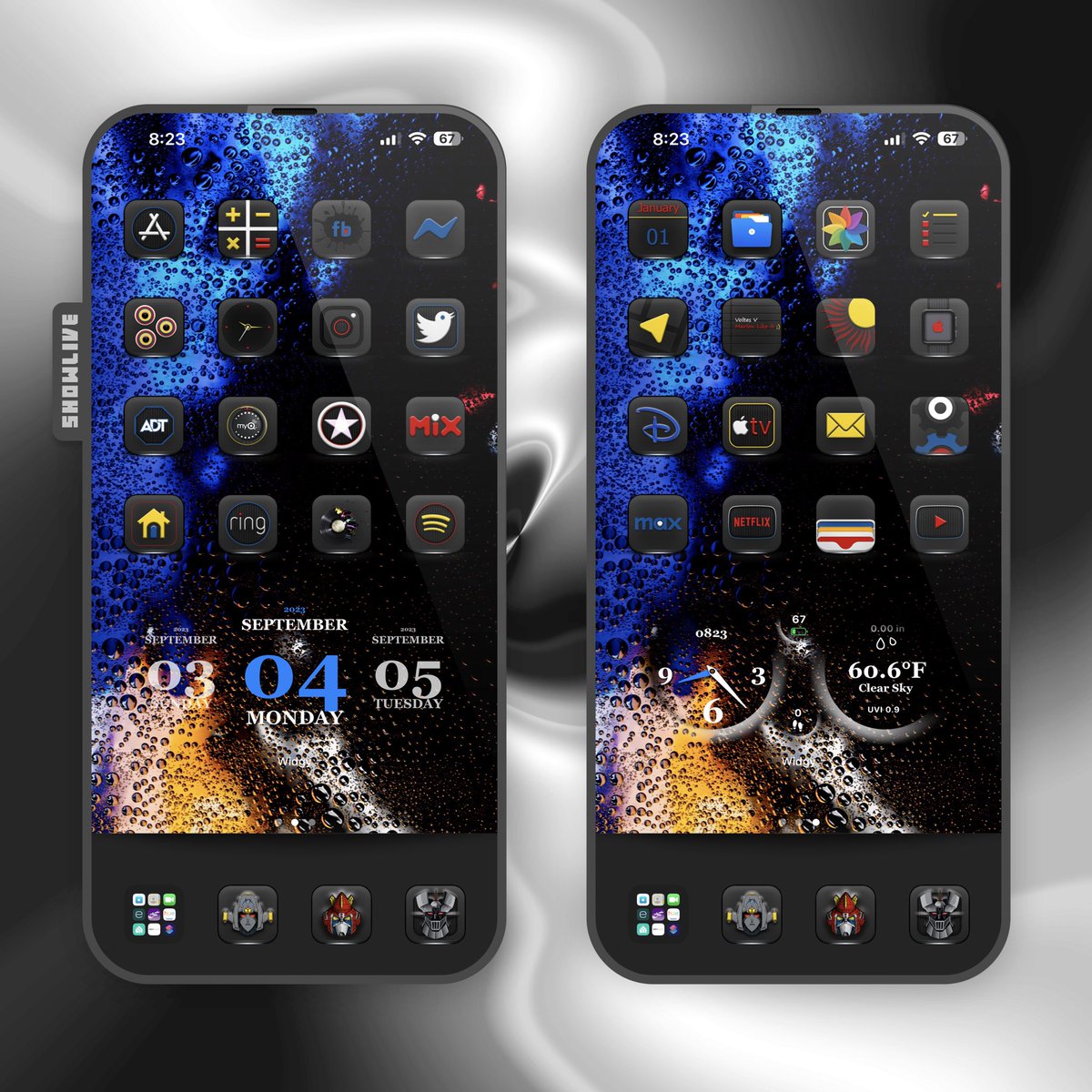 Marlon M Lansangan (@going2marzzz32) on Twitter photo setup for today.. no jailbreak 16.6 iphone 14promax... #voltesvtheme #showlive #screenshotSL #wall #icon #widget.. thank you <a href="/XaBdOooX/">XaBdOoX</a> for my Icon Theme Voltes V.. <a href="/SeanKly/">Sean Kelly</a> <a href="/tombowie/">Just Tom</a> <a href="/UtdAll/">CurtisAllthingsUtd👺</a> setup for today.. no jailbreak 16.6 iphone 14promax... #voltesvtheme #showlive #screenshotSL #wall #icon #widget.. thank you <a href="/XaBdOooX/">XaBdOoX</a> for my Icon Theme Voltes V.. <a href="/SeanKly/">Sean Kelly</a> <a href="/tombowie/">Just Tom</a> <a href="/UtdAll/">CurtisAllthingsUtd👺</a>