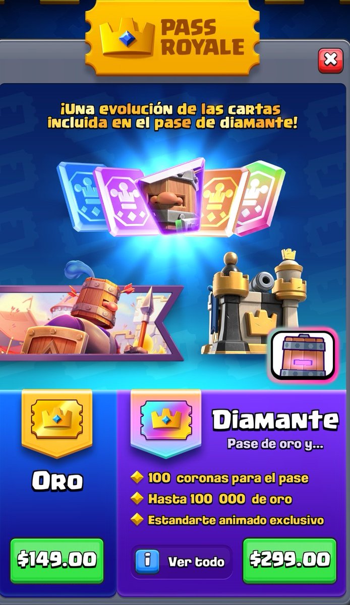 Sorteo de 2 passes Royale Diamante 💎🎉

•Requisitos 🙂

•Seguirme 😌
•Retuittear ♻️
•Mencionar 2 amigos 👬

•Los ganadores se darán el 07/09/23 
•Suerte a todos y gracias por participar 🥳