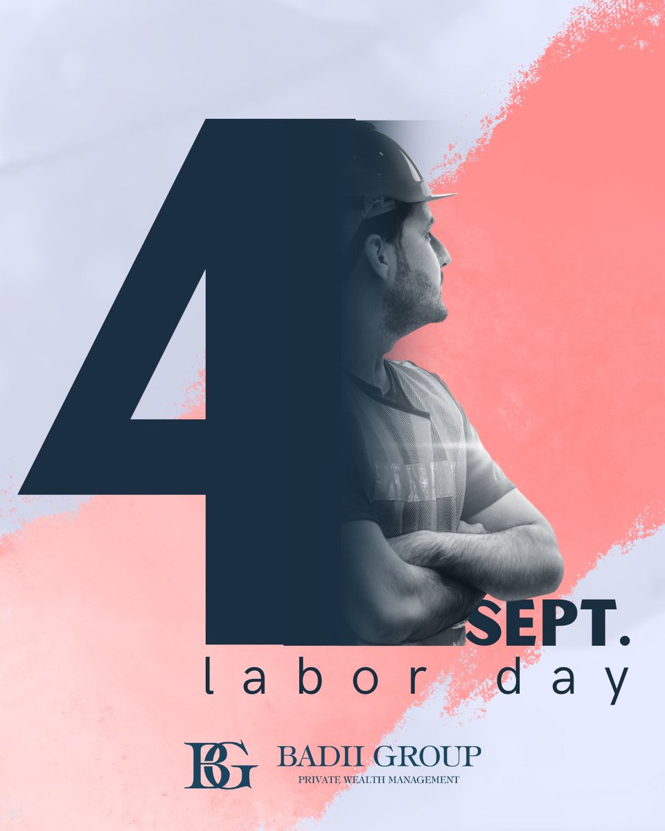 kkbadii's tweet photo. Happy Labor Day! 🇺🇲 Here's to the unwavering strength, dedication, and drive of our nation's movers and shakers. Today, let the heroes of our workforce bask in the relaxation they've earned! https://t.co/bAACrlB6QB