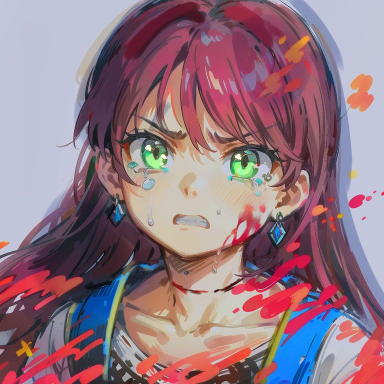 「AIへの発注はもっと雑で良さそうというのでこうそしてこう 」|(　= =)りこまんだー@お絵描きAIと格闘中のイラスト