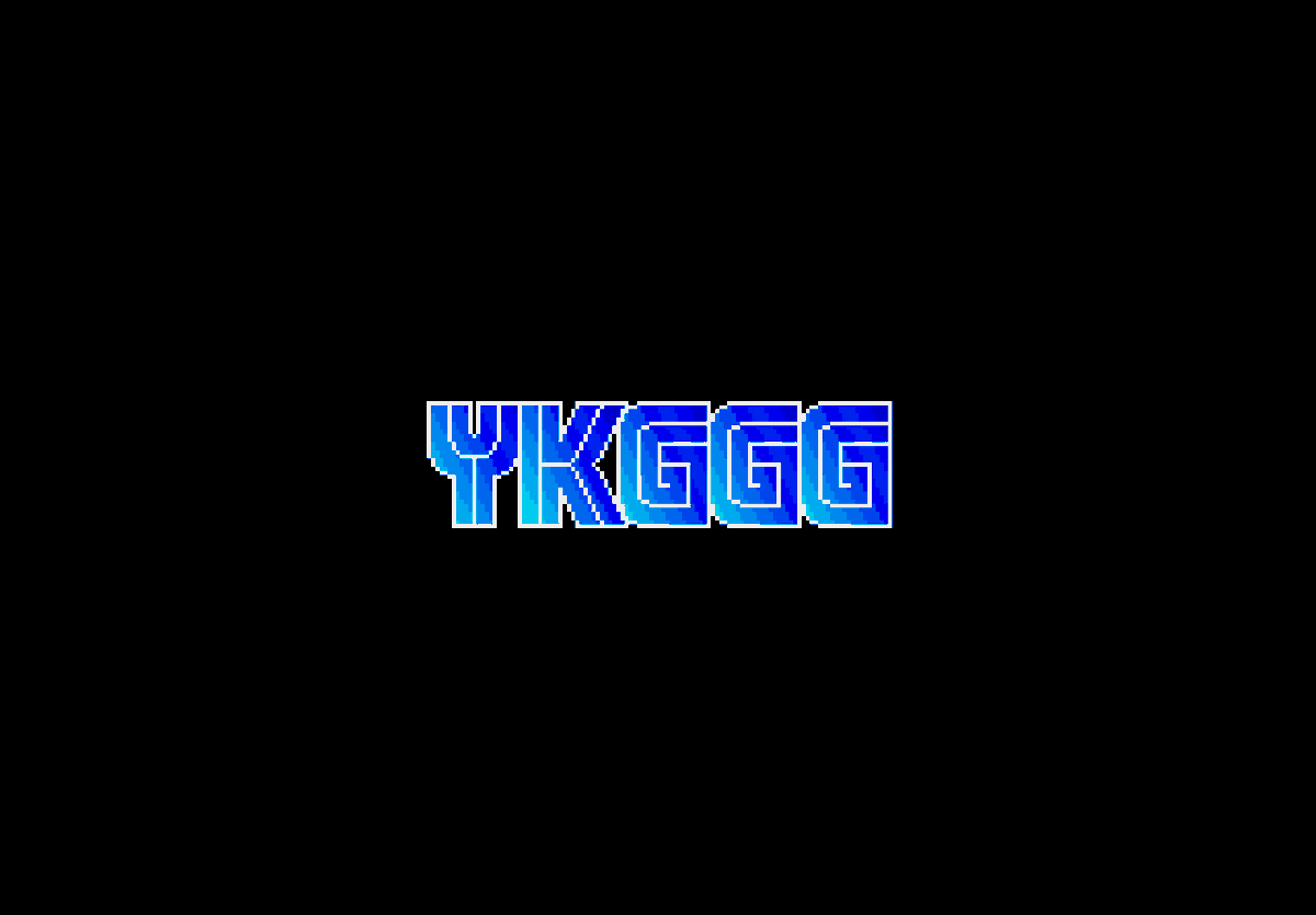 yuzokoshiro's tweet photo. Some might remember this logo, 'YKGGG' is a brand name for retro-style games designed especially for retro consoles that Ancient-corp develops, including our current project, Earthion. We will reveal what this acronym stands for in the near future, possibly this month. https://t.co/qwv5ws8xq7