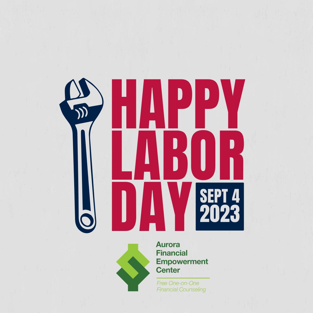 AuroraFec's tweet photo. Salute to labor! Have a safe #laborday Aurora. Our normal office hours will resume tomorrow morning at 9 am. Have a great Monday! 🏡🇺🇸 #auroraillinois #aurorafec #goodmorning https://t.co/0fCKfrK0bJ