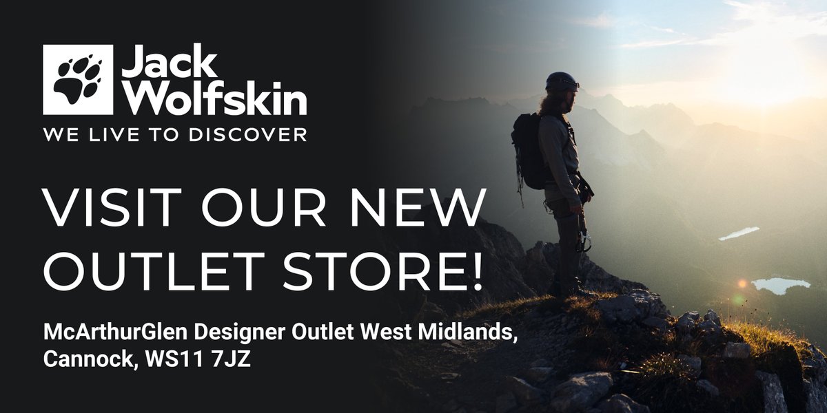 Media Agency Group (@mediaag) on Twitter photo Check out the latest creative for our client <a href="/jackwolfskin/">Jack Wolfskin</a> Visit their new store at the McArthurGlen Designer Outlet. Check out the latest creative for our client <a href="/jackwolfskin/">Jack Wolfskin</a> Visit their new store at the McArthurGlen Designer Outlet.