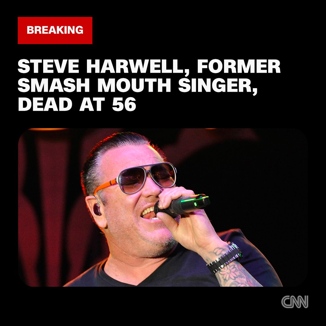 Smash Mouth singer Steve Harwell dead at 56