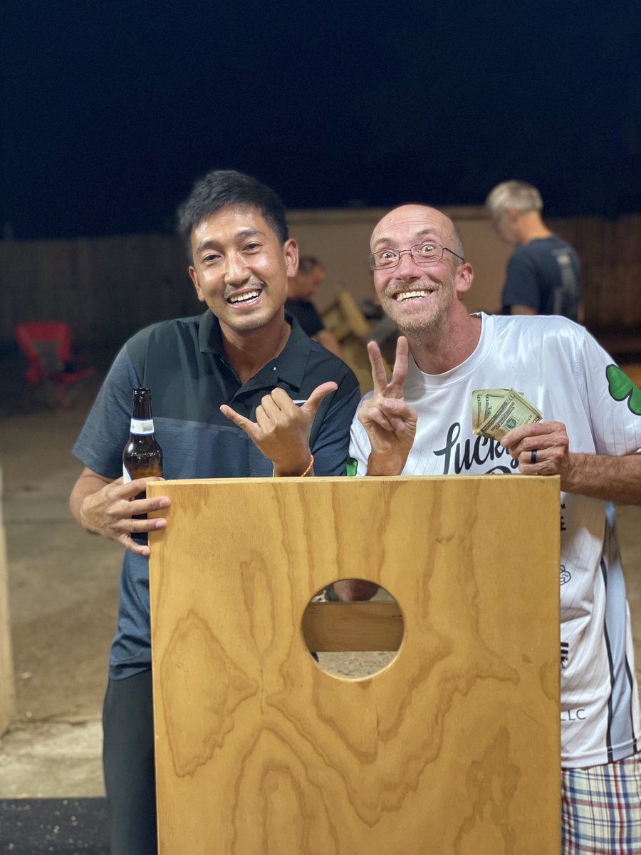 RabbitCornhole's tweet image. Competitive bracket Results for Wednesday night cornhole @StadiumStudio thank you for coming out to play, great bags everyone. #cornhole #rabbitcornhole #stadiumstudio #cornholetournaments