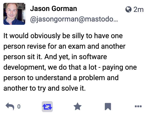 Allen Holub. https://linkedIn.com/in/allenholub tweet media