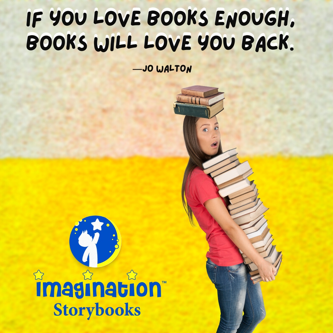 IStoryBooksClub's tweet photo. If you love books enough, books will love you back.

―Jo Walton

#Quotes #KidsBooks #ChildrensBooks ⁠
#SpecialEducation #RaiseAReader #ReadToYourKids #BlindKidsCan #DeafKidsRock #Inclusive https://t.co/GmXEDHZSR4