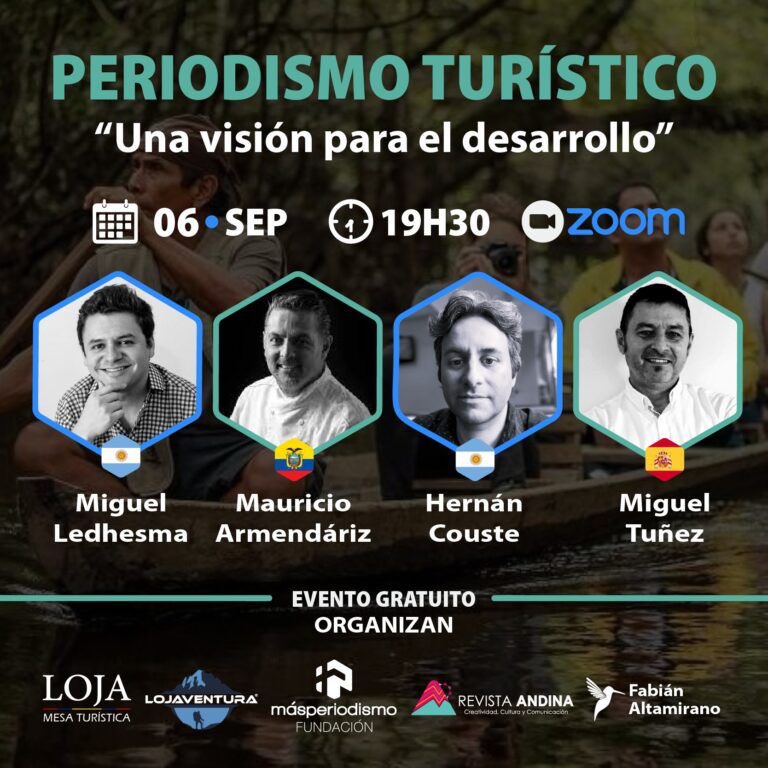 ¿Quieres aportar al desarrollo turístico del país? 
🧳🚠🚤⛺️🛬🏝⛰🎒🏕
Conoce sobre las herramientas digitales y aprende a generar contenido.  #PeriodismoTuristico  Plataforma: Zoom Evento gratuito Inscripciones--> primerreporte.com/pturismo
#Turismo