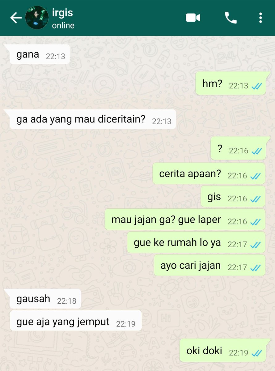 joliyeol's tweet photo. taekook short au; © joliyeol

Irgiswara Ringgana
—————————•
Ringgana seringkali lupa, bahwa Irgiswara selalu memperhatikannya. https://t.co/j2y9indhZK