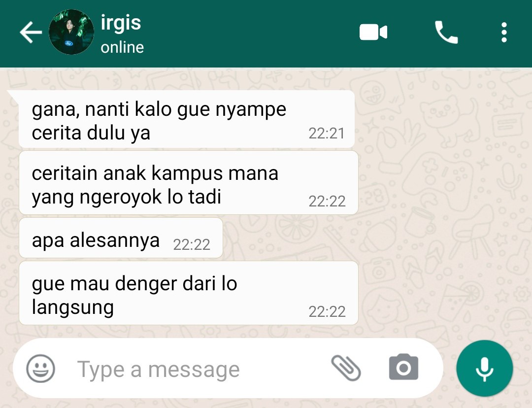 joliyeol's tweet photo. taekook short au; © joliyeol

Irgiswara Ringgana
—————————•
Ringgana seringkali lupa, bahwa Irgiswara selalu memperhatikannya. https://t.co/j2y9indhZK