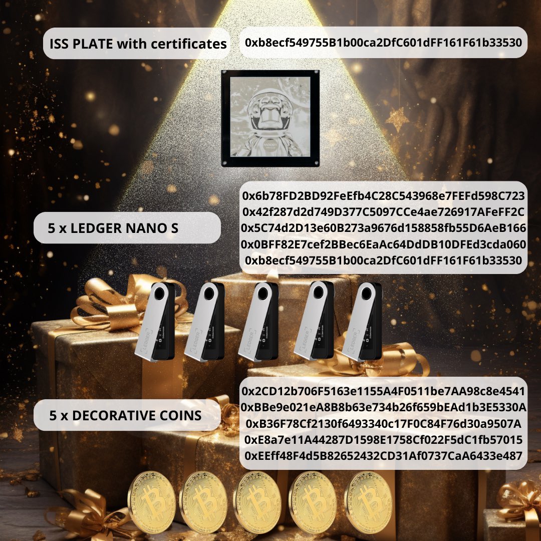 We are delighted to announce the winners of the staking website. Please contact us on discord within 10 days to claim your gift. Verifications will be made. Congratulations to the winners 🎉