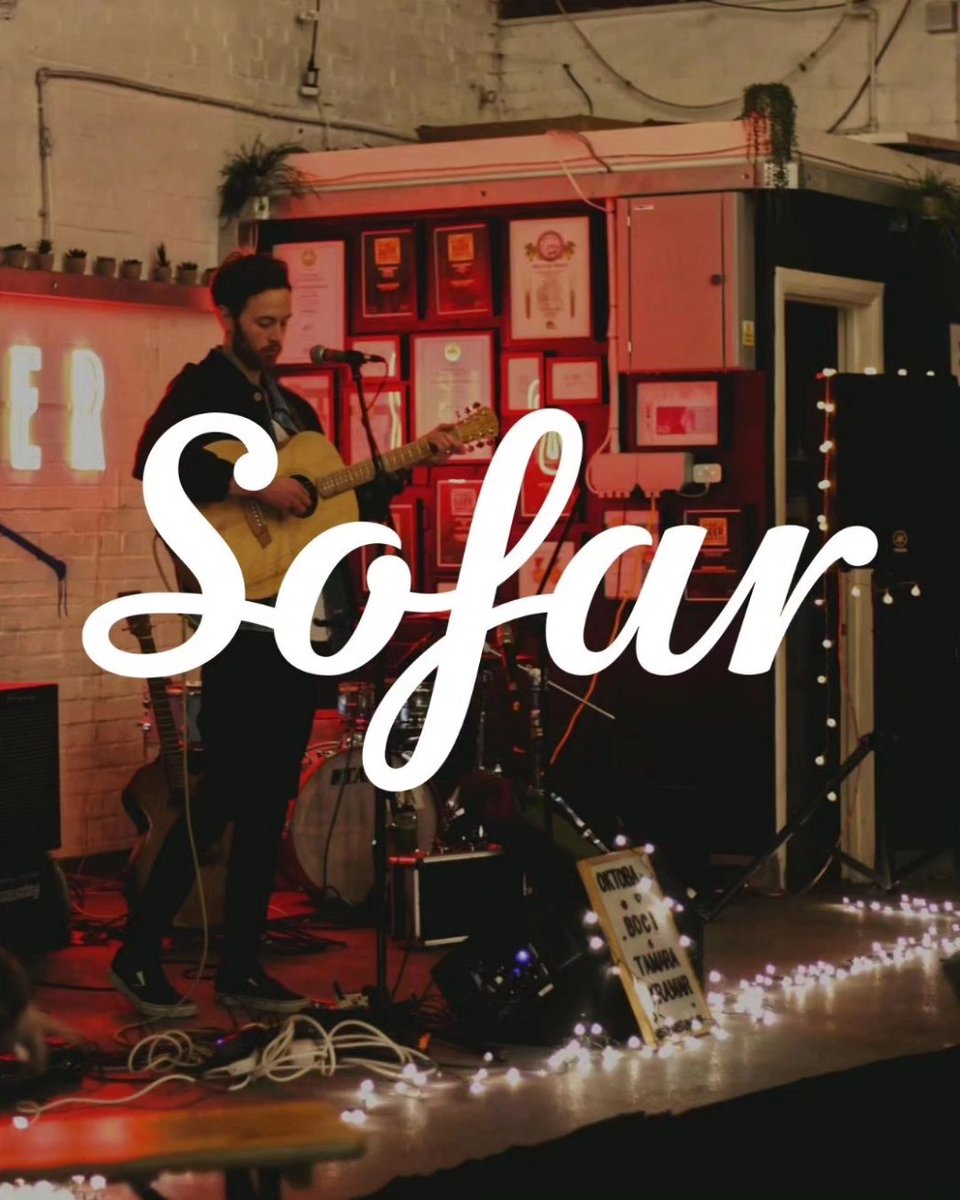 🎸 SOFAR IS BACK 3 secret acts collated by the wonderful people at Sofarsounds will play at the Brighton Bier Brewery Taproom on the 14th September 🎤 An evening of sumptuous sounds, fresh brews & quality vibes 🍻 TICKETS AVAILABLE HERE: sofarsounds.com/events/50334 🎟️ #Brighton