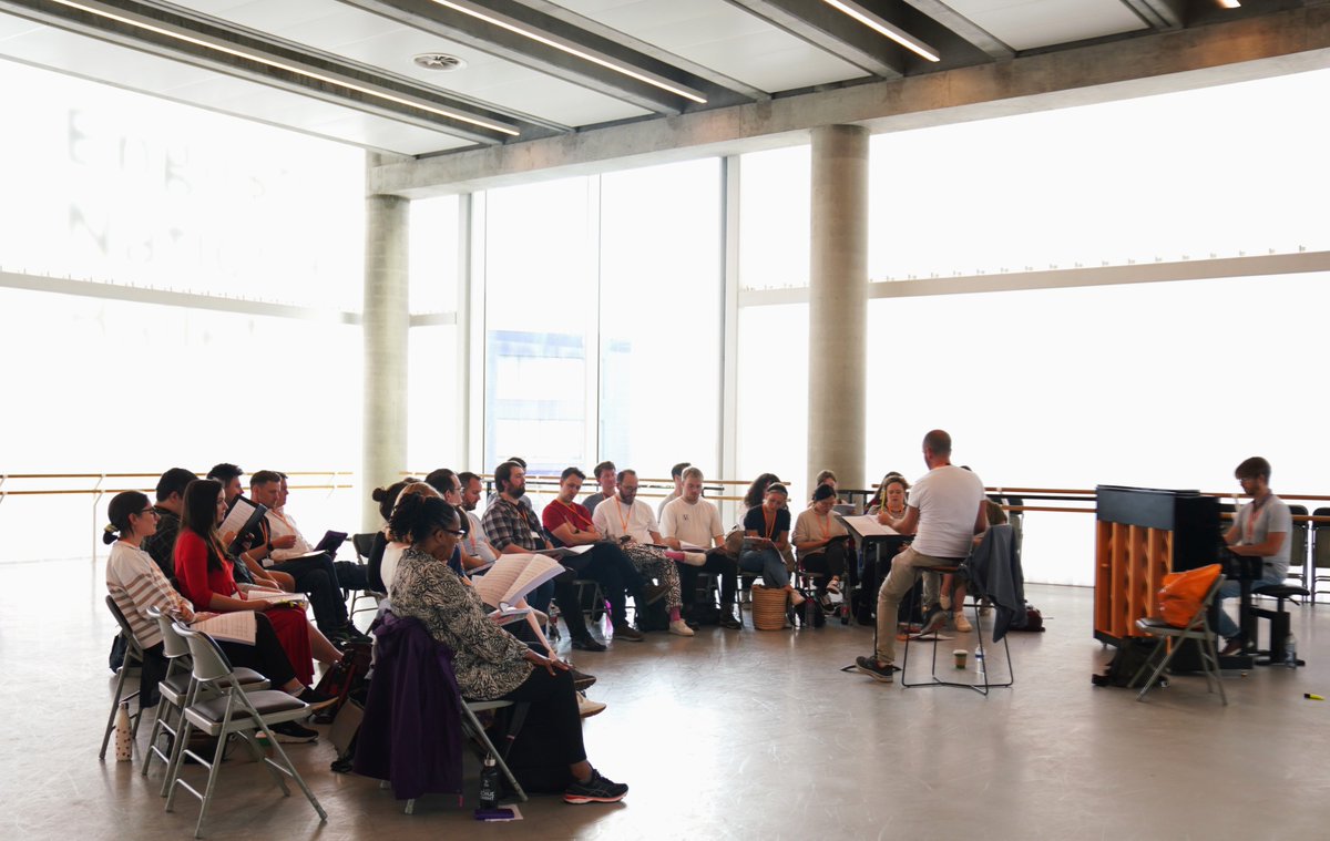 English National Ballet (@enballet) on Twitter photo 🎼Great to have the <a href="/operahollandpk/">Opera Holland Park</a> chorus in our studios, rehearsing Stravinsky's Les Noces with Chorus Master <a href="/DomEllisPeckham/">Dominic Ellis-Peckham</a> for our upcoming Our Voices triple bill! #OHPChorus 🎼Great to have the <a href="/operahollandpk/">Opera Holland Park</a> chorus in our studios, rehearsing Stravinsky's Les Noces with Chorus Master <a href="/DomEllisPeckham/">Dominic Ellis-Peckham</a> for our upcoming Our Voices triple bill! #OHPChorus