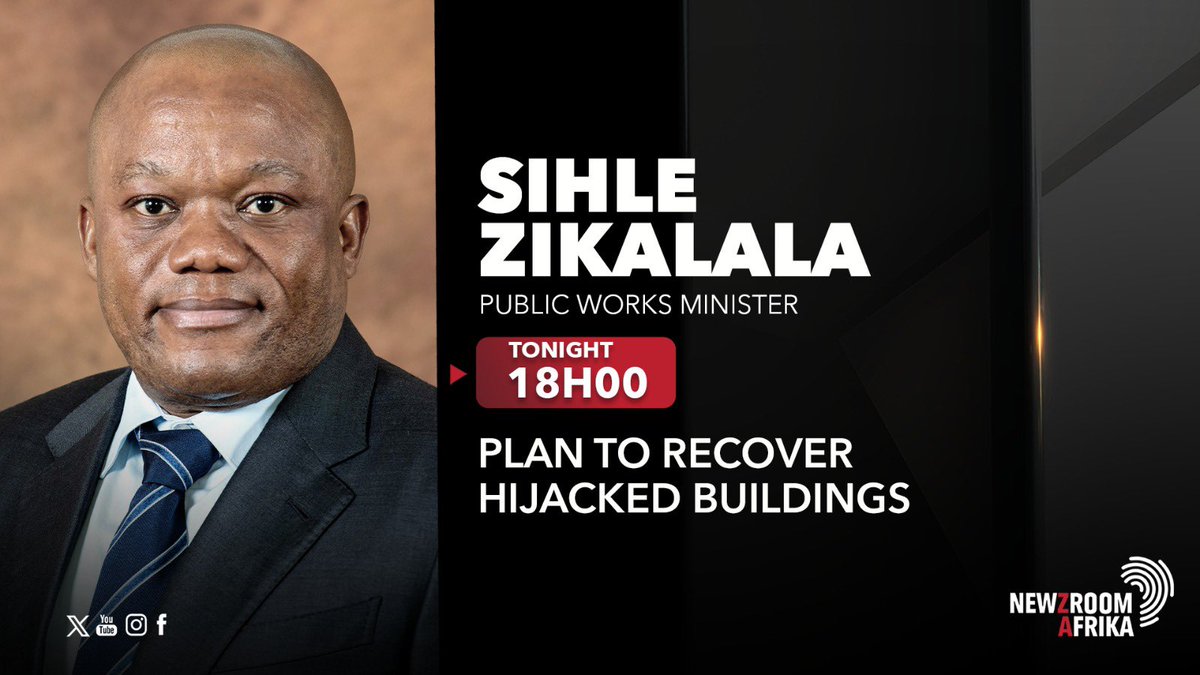 sziks's tweet photo. Watch @Newzroom405 at 18:00 for an in-depth look at the efforts to recover hijacked buildings.

#SihleZikalalaOn405
#OperationBringBack https://t.co/at8csUoA48