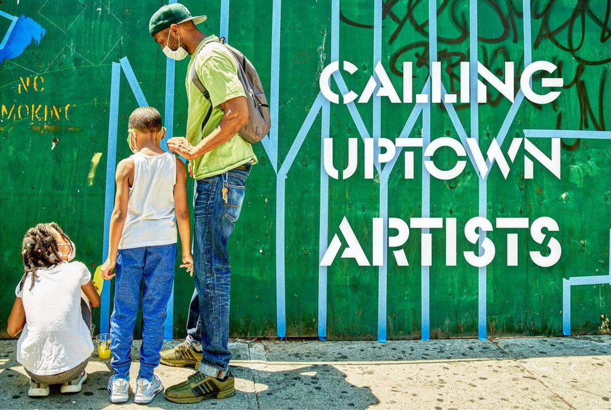 uptown_grand's tweet photo. The #GrandscaleMuralProject is back for 2023, with the same goal as always: To work with Uptown artists, make murals that uplift & support the community, and create a vibrant gateway to Harlem. We’ve also got a call for an #OpenStreets Community Mural: https://t.co/qHuw7oOPUg https://t.co/tdCPOjdN73