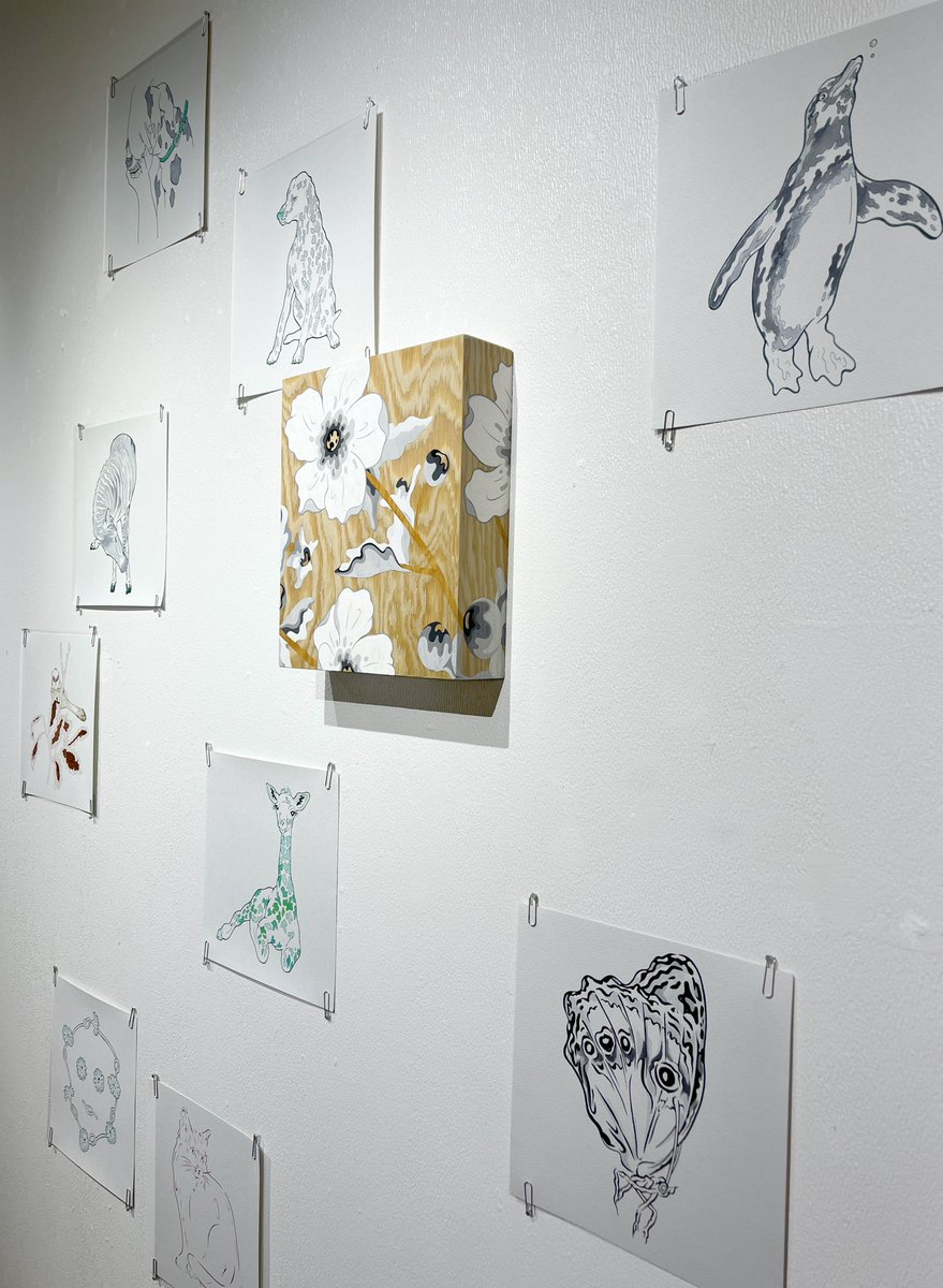 k_u_r_o_d_a's tweet photo. 引き続き個展開催中です。
黒田潔 個展 「花と実」
2023年8月17日(木)-9月12日(火)
新作のドローイングシリーズは販売もしております。
先日公開されたCOPICのインタビューと合わせてご覧ください。インタビューはこちら
https://t.co/pJw8nUeOWr
B GALLERY #BGALLERY https://t.co/jMStvDCTWl
