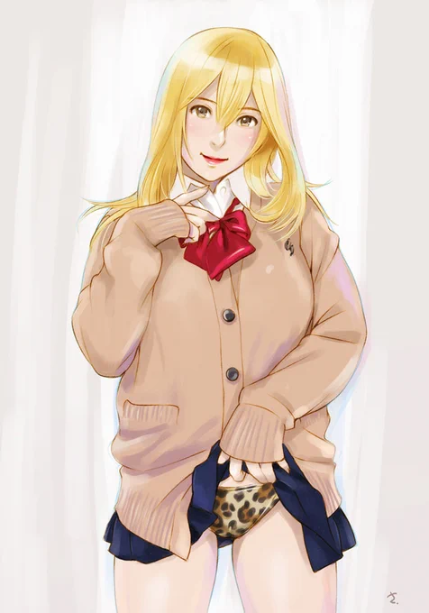 #去年の今頃どんな絵描いてましたかばくしいぬ()という人を摸写した気がする絵。 