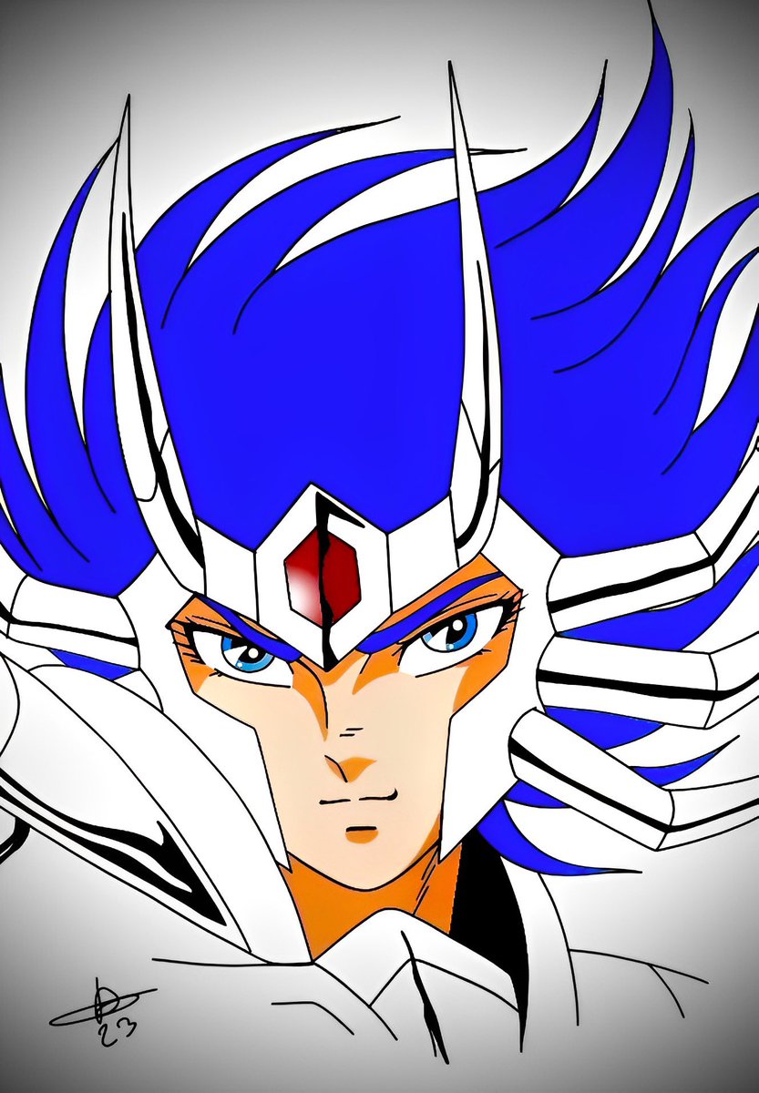 Damsartist1's tweet image. #deathmaskcancer #goldsaint #SaintSeiya