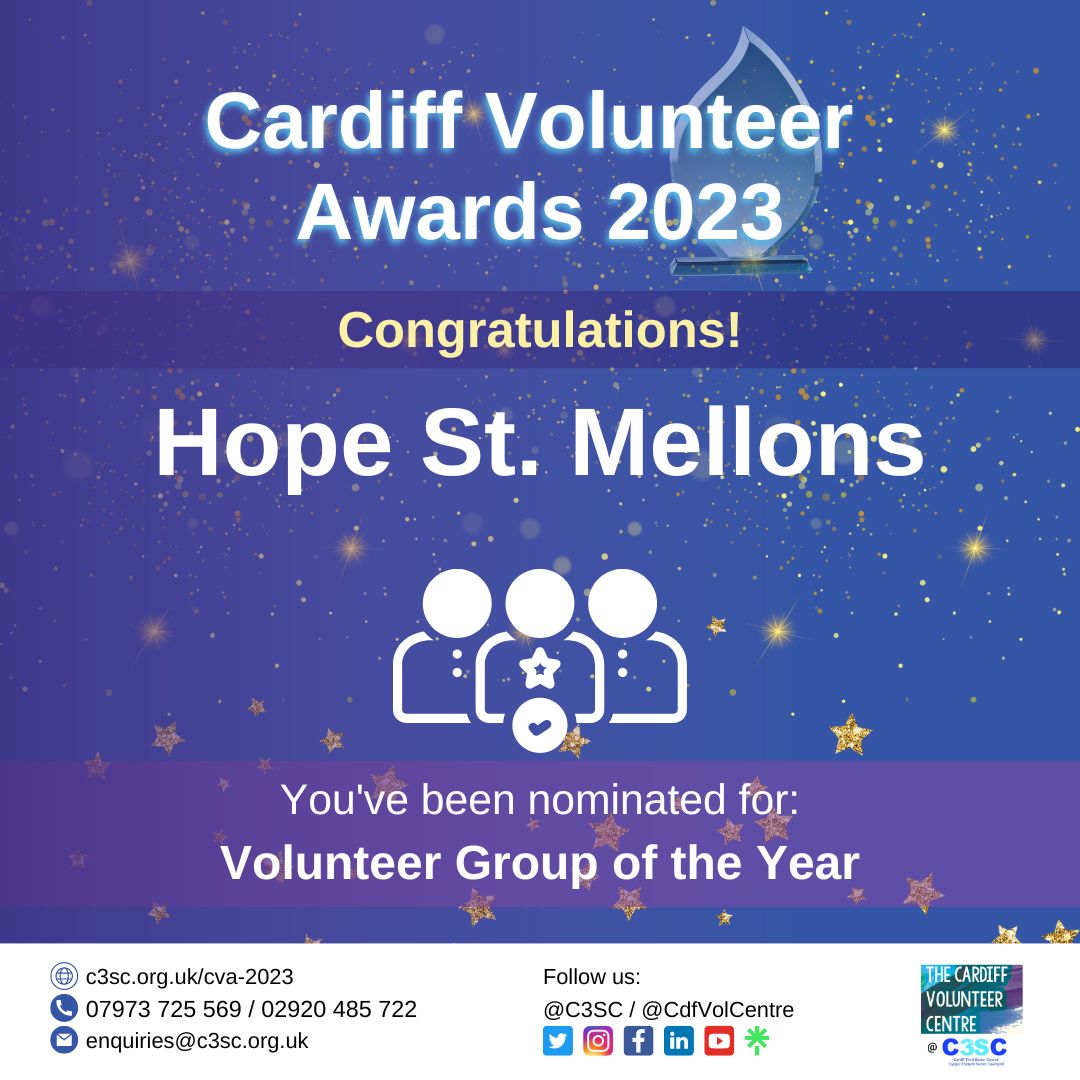 cdfvolcentre's tweet image. Great to see more #nominations coming in for #CVA2023! In particular, we&apos;d like to give a shout-out to Laura Fear and@HopeStMellons - both have been nominated multiple times by their fellow colleagues and #volunteers. We love seeing people support each other - keep it going! 💪