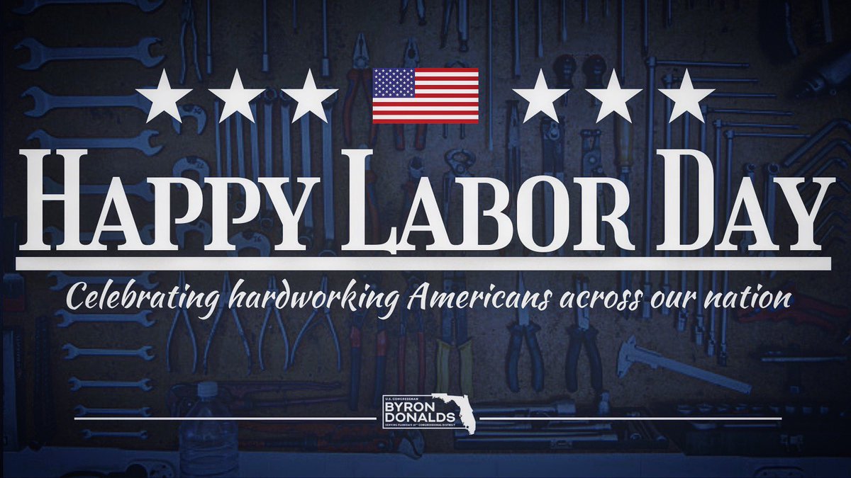 The American worker is the backbone of our nation. Today, we honor hardworking Americans across our country & celebrate their crucial contributions to our communities, economy & the future of our nation. Have a wonderful day with your friends & family!