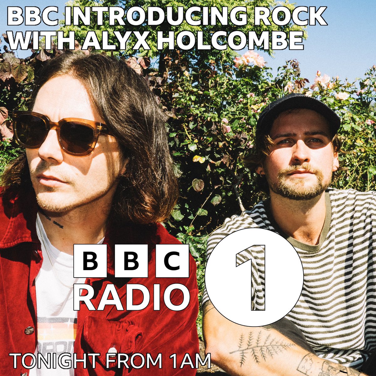 massive thnx to @AlyxHolcombe for spinning ‘Hypodermic Sunshine’ tonight on her show on @BBCR1 for @bbcintroducing tune in tonight for a bunch of killer tracks 🧡