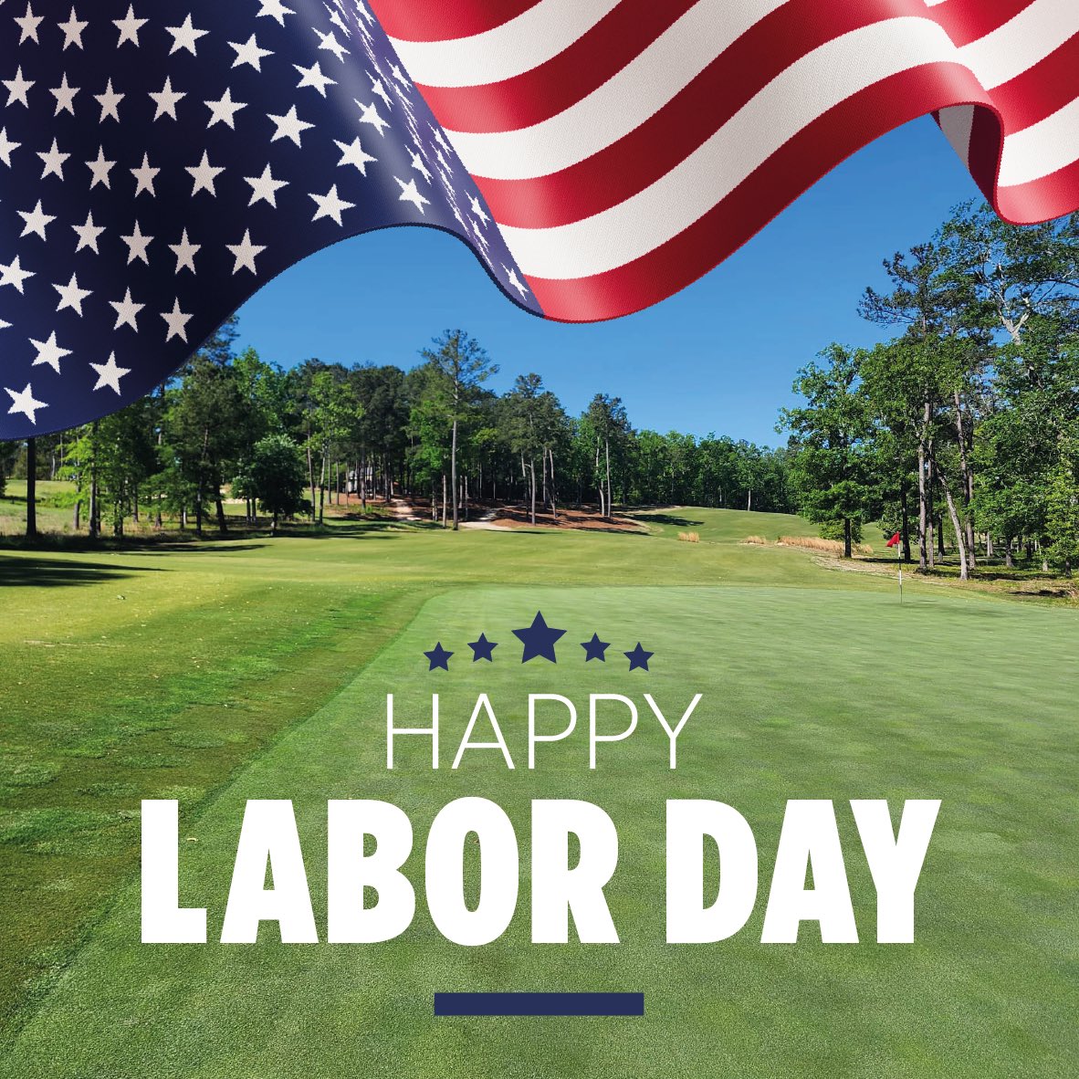 eagleprousa's tweet photo. Happy Labour Day!

Thank you for all your tireless work, especially those who keep our greens looking so perfect.

The course at Dormie Club in West End, NC was looking fantastic on our recent visit!

#laborday #superintendent #greenkeeping #greenkeeper #golfcourse #designforgolf https://t.co/o3fWN9Y424