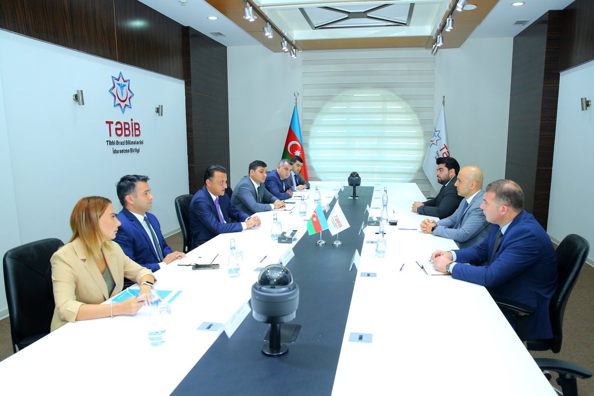 ataa_aze's tweet image. #ATAA  və #TƏBİB tibbi turizmin təşviqi və inkişafı məsələlərini  müzakirə edib. Görüşdə  dövlət-özəl sektor  arasında əməkdaşlıq  imkanlarının  formalaşdırılması və birgə iş birliyinin  yaradılması  məsələlər ətrafında fikir mübadiləsi aprılıb.